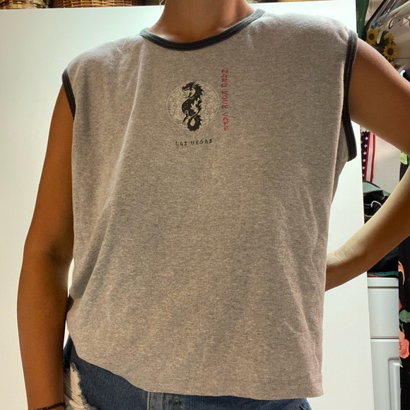 HARD ROCK CAFE LAS VEGAS MUSCLE TEE - Picture 2 of 7